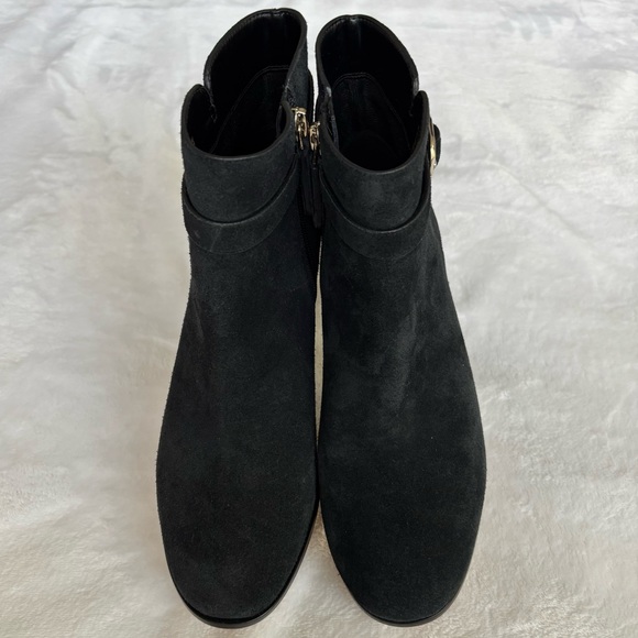 KATE SPADE Blaire Black Suede Leather Heeled Bootie--NEW--6.5 - Picture 8 of 16